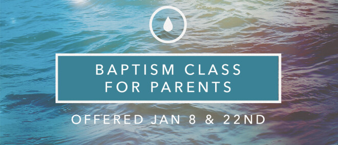 Child Baptism Class